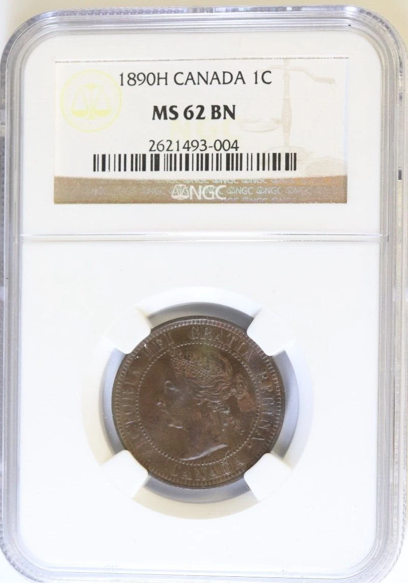 MS 62 Graded Canadian Large Cents for sale | eBay