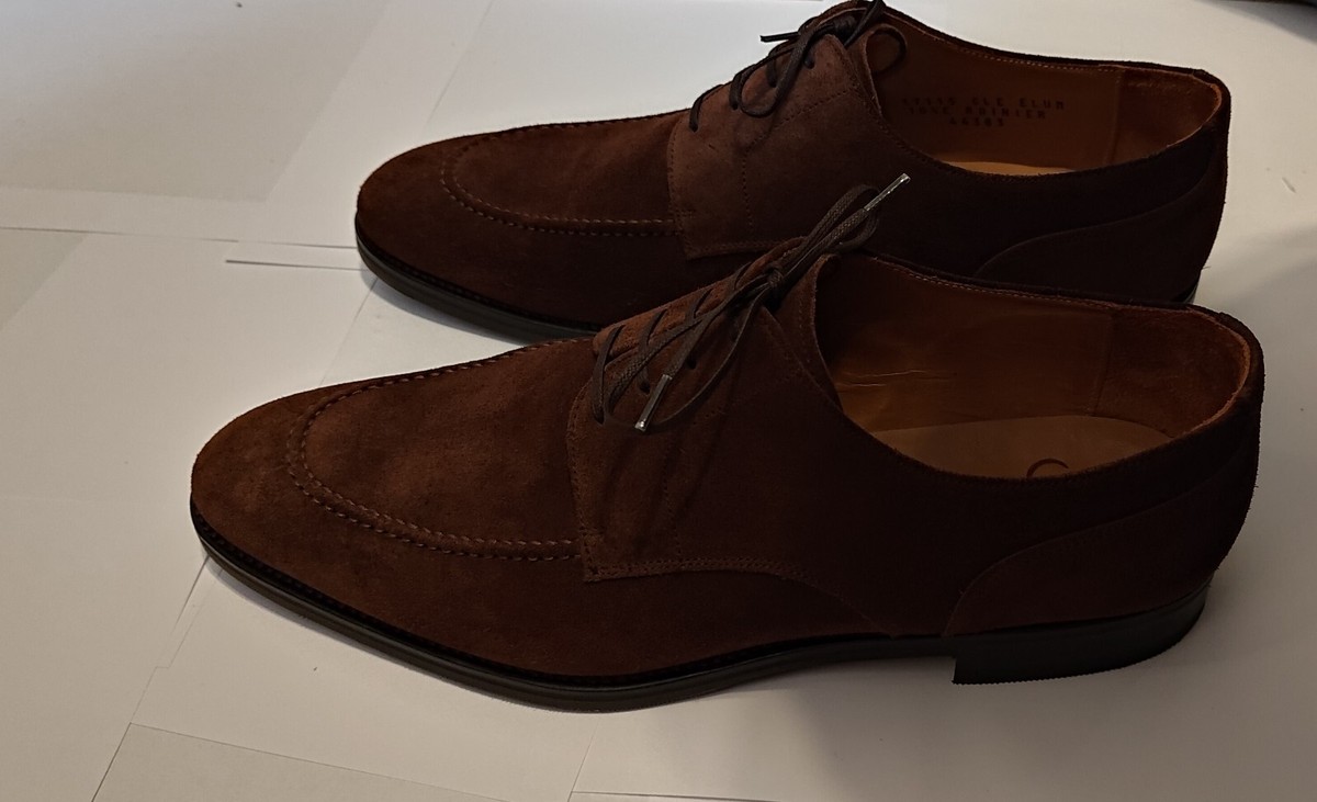 Suede Derby Dress Shoes (JFitz Patrick : Cle Elum) - Pre  display picture 1