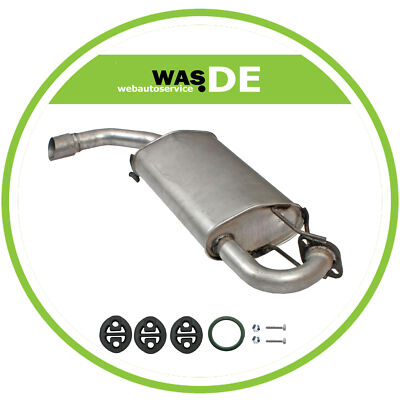Auspuff Endschalldämpfer Mazda MX-5 II (NB) 1.6 16V & 1.8 16V inkl. Anbaukit