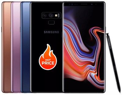 Samsung Galaxy Note 9 N960F/DS DUAL SIM 128GB 512G  Unlocked SMARTPHONE OPEN BOX