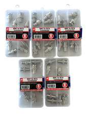 BNC to RCA Connector 40 PCS CCTV Security Camera