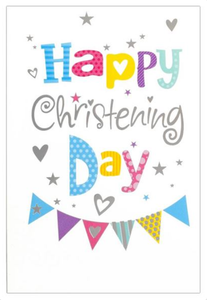 Buon Giorno Del Battesimo Carta A5 Boy Girl Bambino Nipote Nipote Figlio Di Dio Daighter Ebay