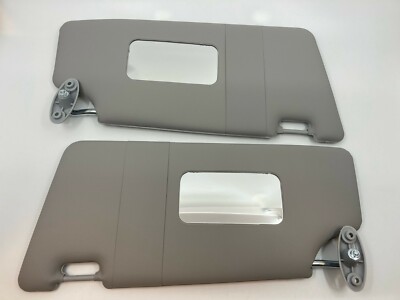 For Ford Focus 1 98-04 Interior Sunvisor Unperforated Gray Color Pair for LHD