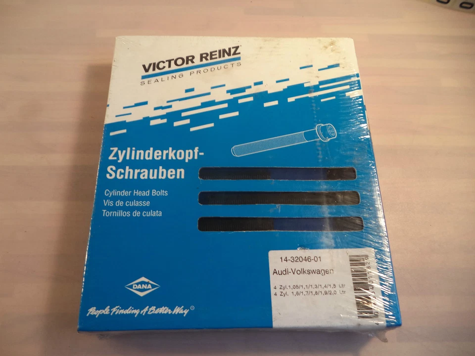 Zylinderkopfschrauben Victor Reinz Audi VW 143204601 4 Zylindermotoren K0132 - Bild 1 von 1