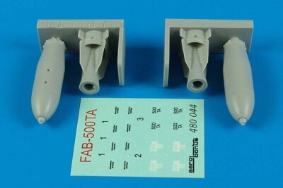 MW22 AEROBONUS 480044 FAB-500TA RUSSIAN BOMBS 1/48 ACCESSORIES