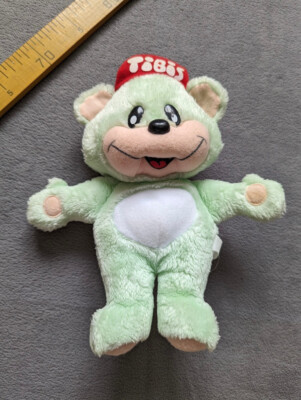 Vintage Tibis Heunec Plush Green Bear 28cm
