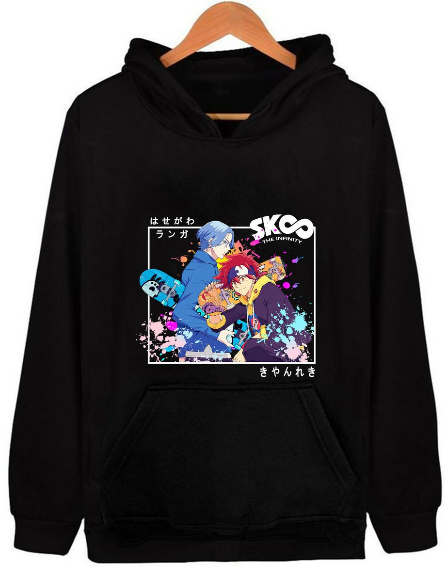 SK8 The Infinity hoodie,Langa and Reki,anime, skateboard anime,new