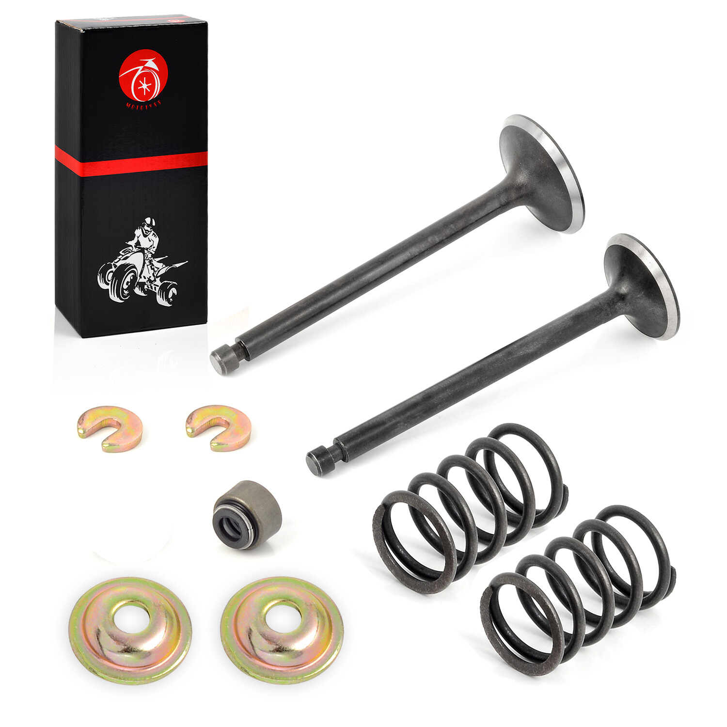 Intake Exhaust Valve & Seal SPRING Kit For Yamaha Golf Cart G2 G5 G8 G9