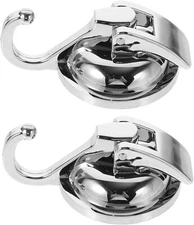 2X Heavy Duty Strong Suction Cup Hooks Hanger Tile Window Glass Bathroom Kitchen