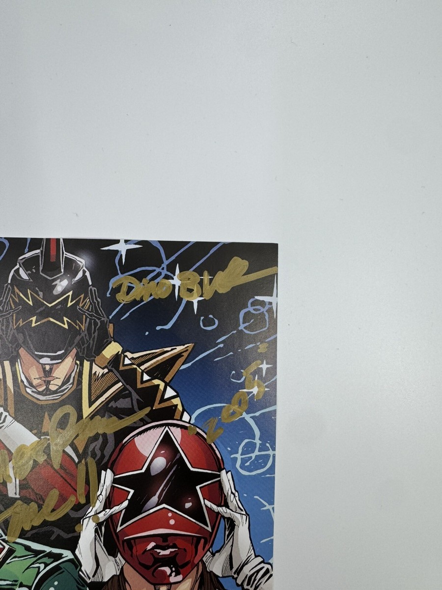 ジェイソン・デビッド・フランク氏 直筆サイン パワーレンジャー　#1 アメコミ ジェイソン・デビッド・フランク氏 直筆サイン パワーレンジャー #1