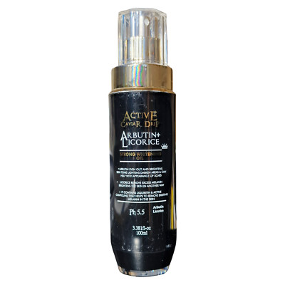 Active Caviar Drip - Arbutin + Lakritz Aufhellungsöl (100ml / 3,38 fl oz)