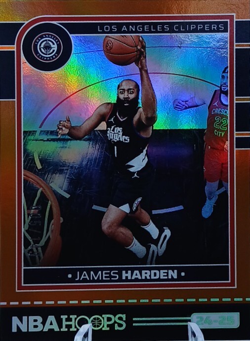 2024 NBA Hoops James Harden #202 Orange Box Set /149