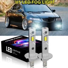 Parts Accessories 2xH1 Daytime Running Light Bulb 6500K For Acura TSX 2004 -2008