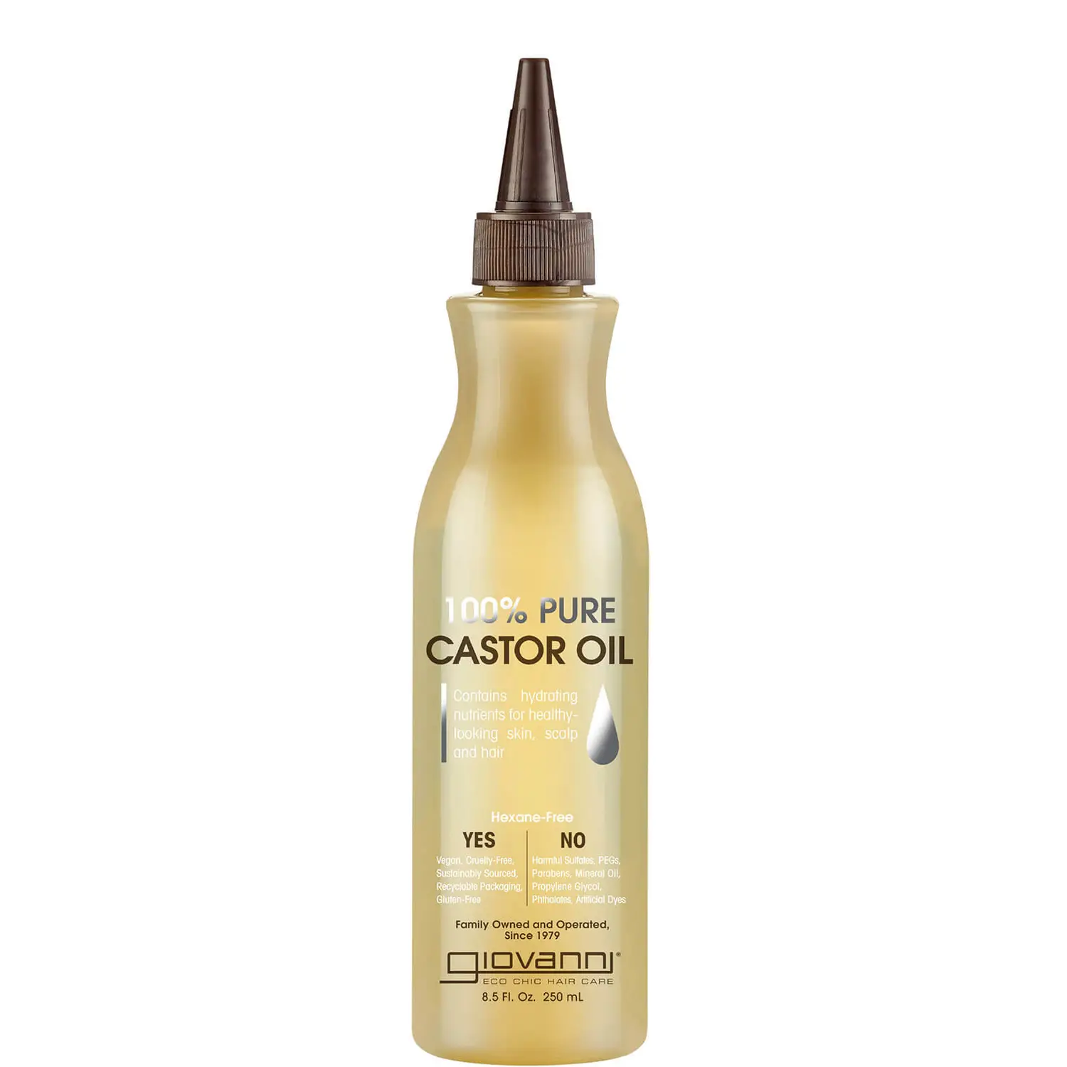 Giovanni 100% Pure Castor Oil 250ml - Image 2