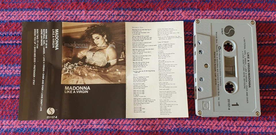Madonna ~ Like A Virgin ( Malaysia Press ) Cassette - Image 3 of 4