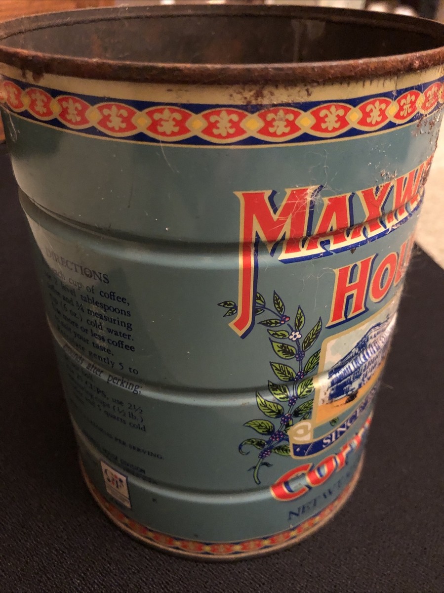 【ヴィンテージ】コーヒー缶 MAXWELL HOUSE COFFEE ビンテージ コーヒー缶 