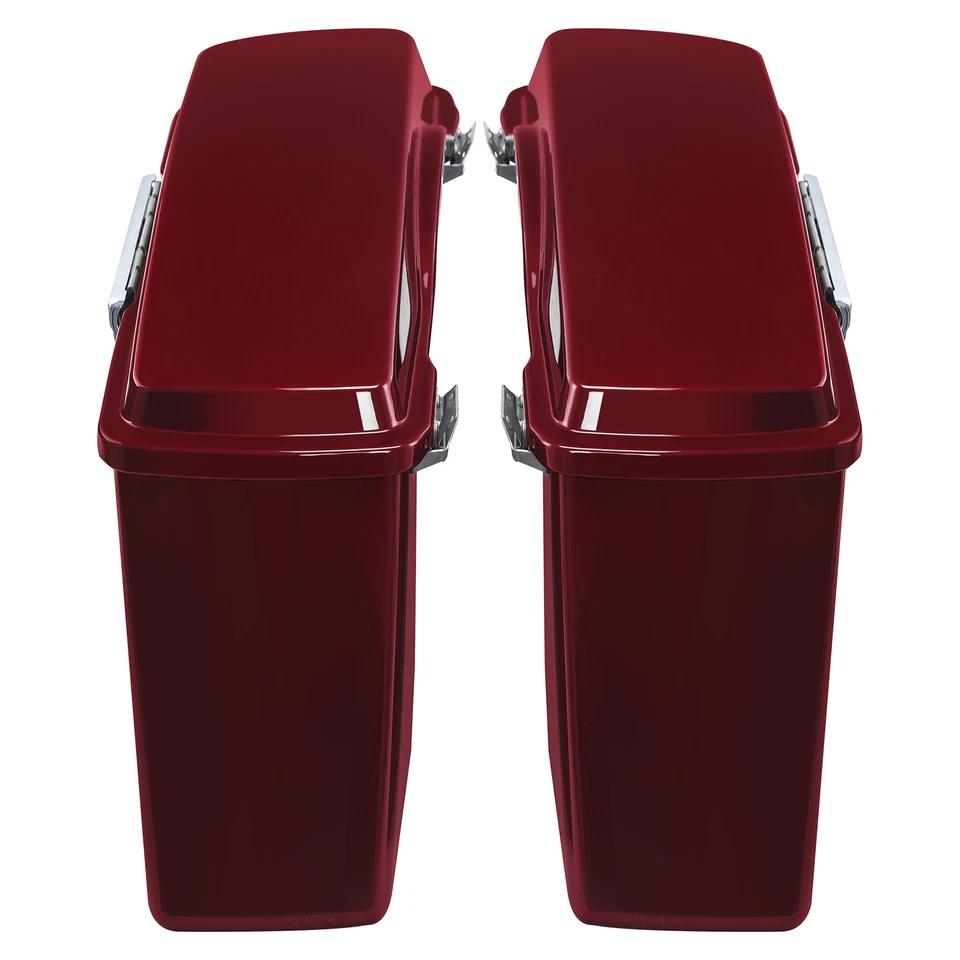 Hard Saddlebags Fit For Harley Touring Electra Street Road Glide King 1994-13 US - Изображение 4 из 4