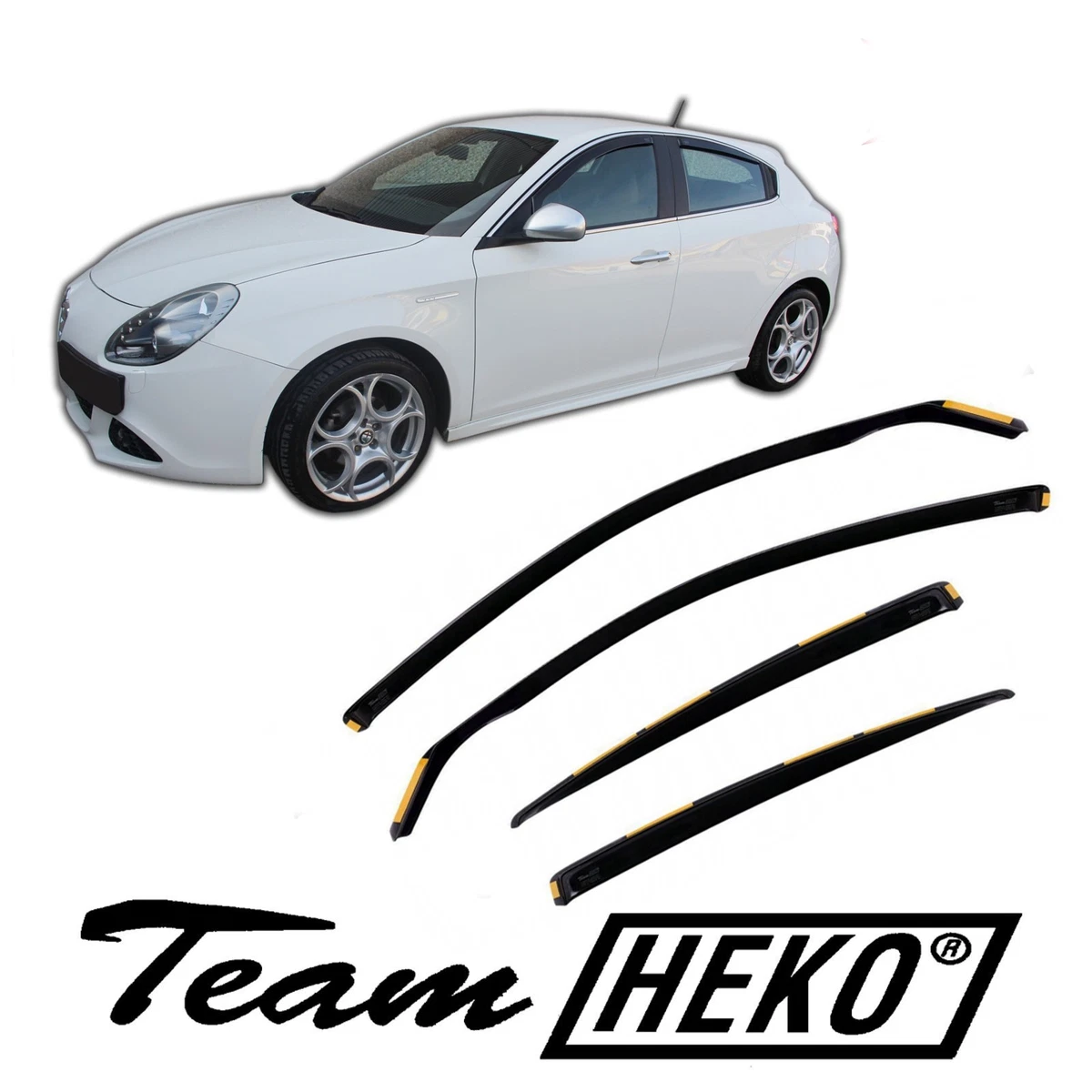 DEFLETTORI ARIA ANTIVENTO FARAD ANTERIORI x Fiat Panda 86-92 1300 D