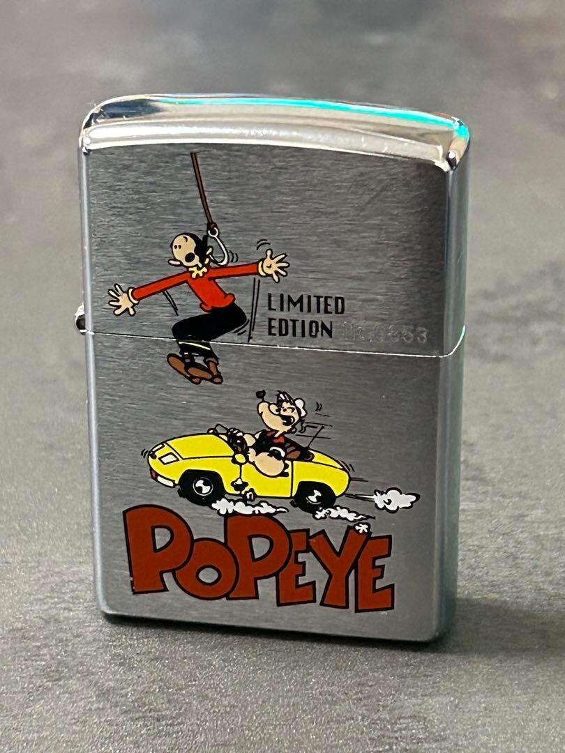 記念グッズ Zippo  Popeye ZIPPO POPEYE Oil lighter Limited edition 70th Aniversary