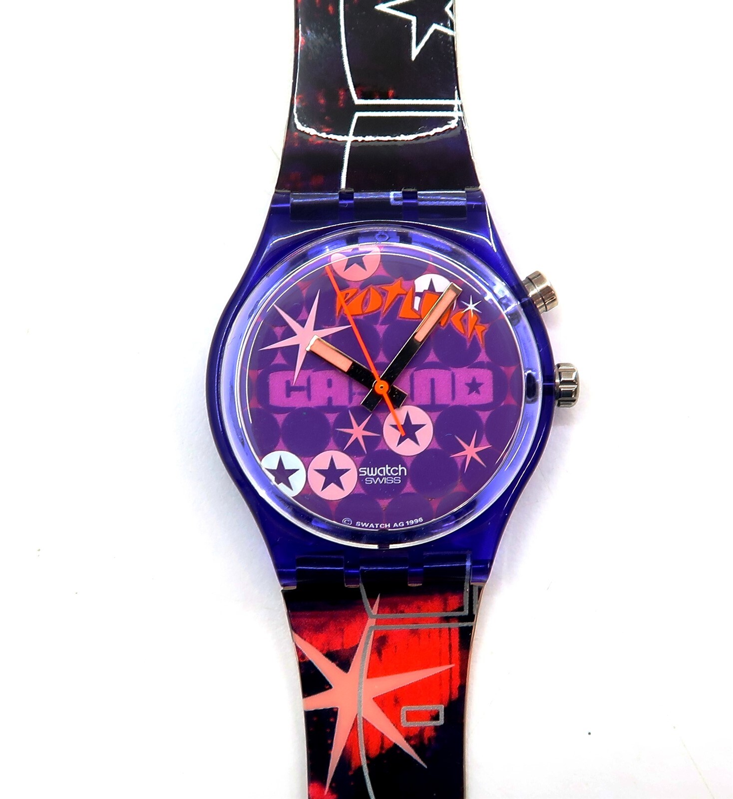 Swatch Loomi Watch POT LUCK GN901 ~ NOT WORKING SOLD AS-IS PARTS OR REPAIR