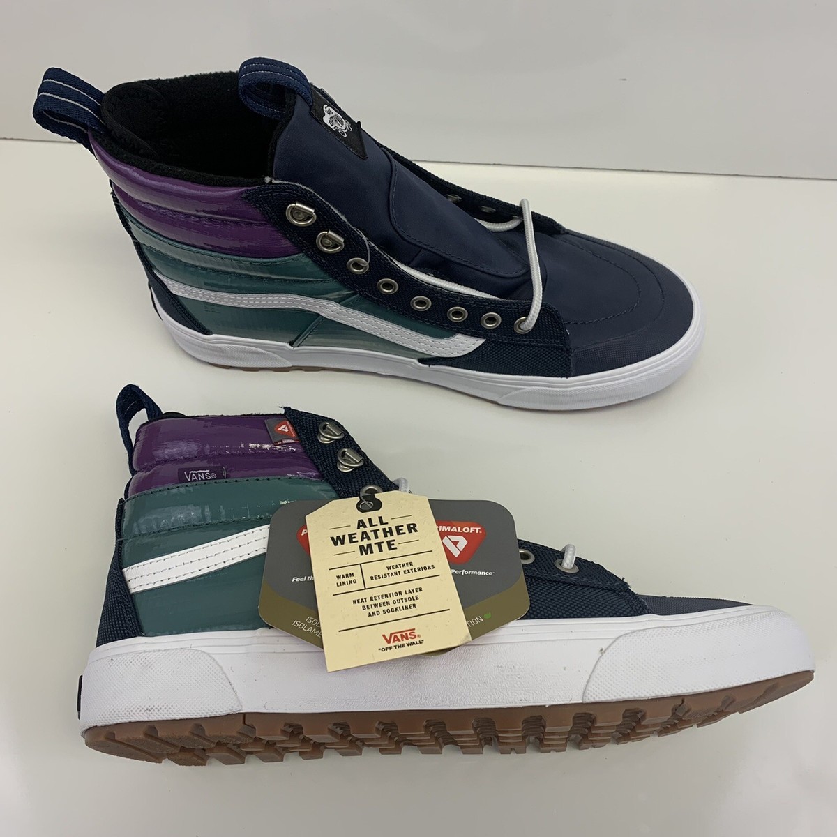 Vans SK8-HI MTE 2.0 DX Casual Shoes, Color: Dress Blues/Jasper Men\'s 5.5 Vans-Sk8-Hi-MTE-USPS-Dress-  main image 4