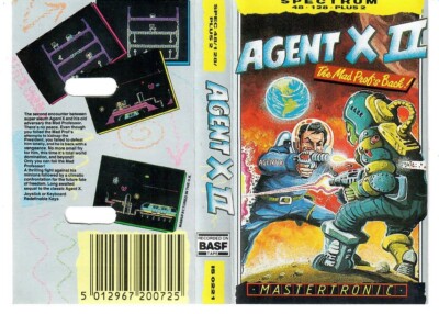 Agent X II: The Mad Prof's Back Sinclair ZX Spectrum Games | eBay UK