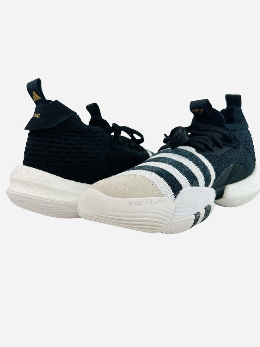 Adidas Trae Young 2 Casual Basketball Shoe Black/White
