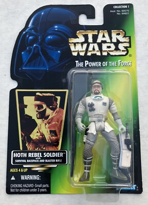 HOTH REBEL SOLDIER STAR WARS 1996 Power of the Force 2 POTF2 Troop Builder
