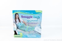 Snuggie Tails Blue Mermaid Adult Satin Tail Blanket Super Soft Snuggie Tails Blue Mermaid Adult Satin Tail Blanket Super Soft