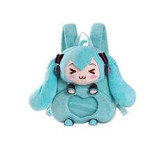 Hatsune Miku Anime Girl Backpack Cute Plush Doll Kawaii 2025 Trending Backpack