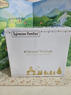 Sylvanian Families GROSSES/RIESIGES KANINCHEN ''FEIER HOCHZEIT SET'' IN BOX