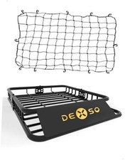 51" x 36" Universal Roof Rack Basket with Cargo Net, 200 Lbs 51" x 36" w/Net
