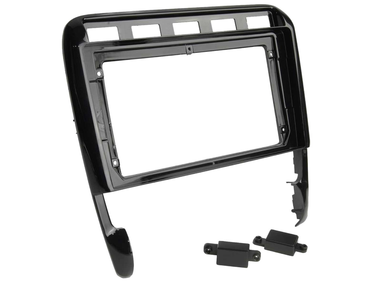 Telaio di montaggio per autoradio 9 pollici per Porsche Cayenne 9PA/955 02/2007-02/2010 sc foto 2