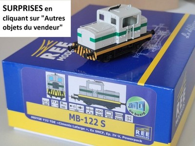 REE Models MB-122S Sound Lokomotive MOYSE Lafarge Powerpack EpIV/V ex-SNCF 7s