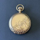 1894 Solid 14k Gold WALTHAM 6s MODEL 1890 GRADE J Hunter Pocket Watch FOR PARTS
