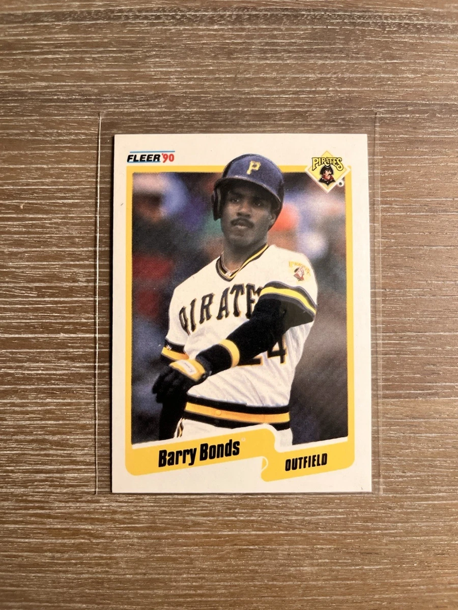 Fleer Barry Bonds 1990 Season Baseball Sports Trading Cards