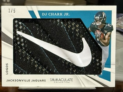 2021 Panini Immaculate Collection DJ CHARK JR. Logos 1/5 Game Used #IL-DCJ