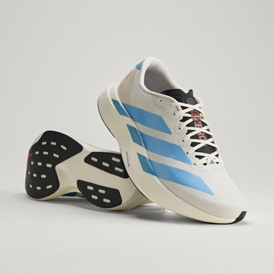 スパイク・シューズ ADIZERO EVO SL adidas Adizero EVO SL KI1492 Off White Light Blue Men's Size