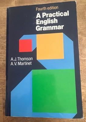 Vintage 1986 Practical English Grammer 4th Edition Book Student's Subject's