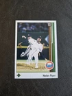 NOLAN RYAN 1989 UPPER DECK BASEBALL CARD #145 HOUSTON ASTROS