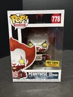 Funko Pop! Vinyl Pennywise with Skateboard #778 Hot Topic Exclusive w/ Protector