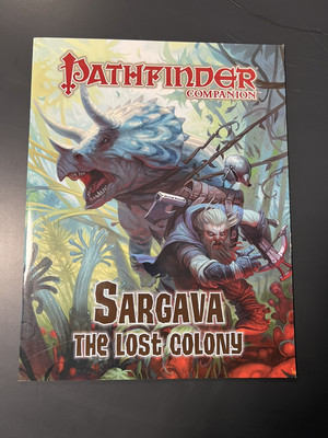 Pathfinder Companion: Sargava, the Lost Colony (Paizo, 2010) VG++ Rare! 