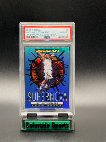 2024 Panini Obsidian Supernova Anthony Edwards #5 card