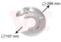 VAN Wezel Spritzblech Bremsscheibe 5874373 FüR VW Transporter T4 7DB 70B 70C Bus