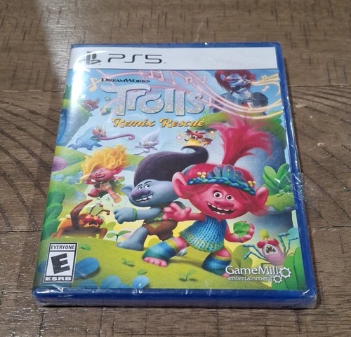 Trolls Remix Rescue - Sony PlayStation 5 - Small Tear In Seal / Loose Disc