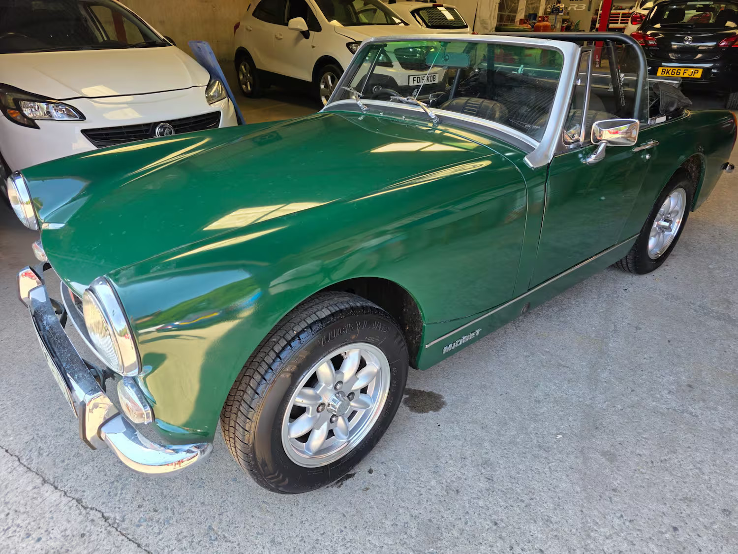 1974 MG Midget Classic Car Soft Top Manual