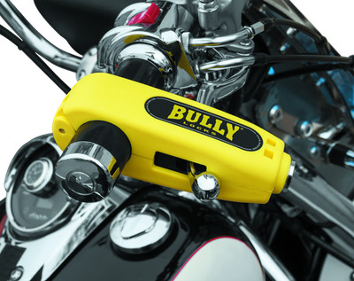 Bully Lock Bully Grip Lock - Yellow High-Visibility Motorcycle Brake Lock