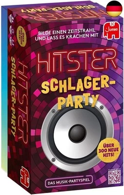 BESUCHE DEN JUMBO- Jumbo Spiele Hitster Schlagerparty, Ein Party- und Kartenspiel für Erwachsene