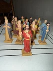 MARX GERMANY FACTORY PAINTED APOSTLES FIGURES VINTAGE SET  OF 14 COLLECTIBLE