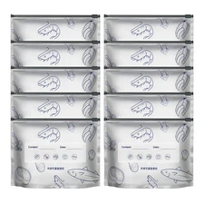 30pcs Reusable Aluminum Foil Bags for Food Storage, Food Bags